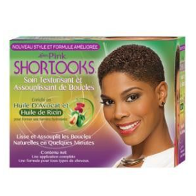 Pink Shortlooks Hair Texturizer Kit No-Shlee