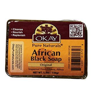 OK afrikansk svart såpe original 5,5 oz 