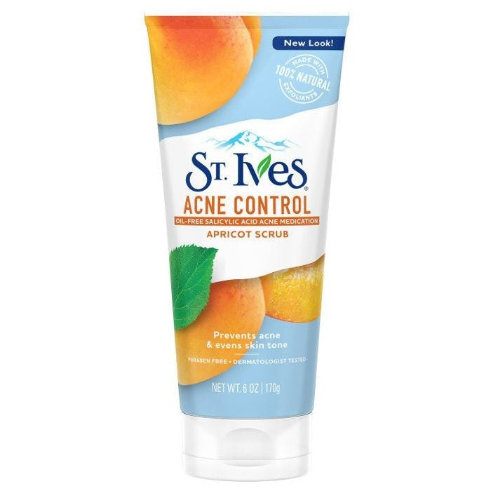 St. Ives Acne Control Apricot Scrub 6 Oz