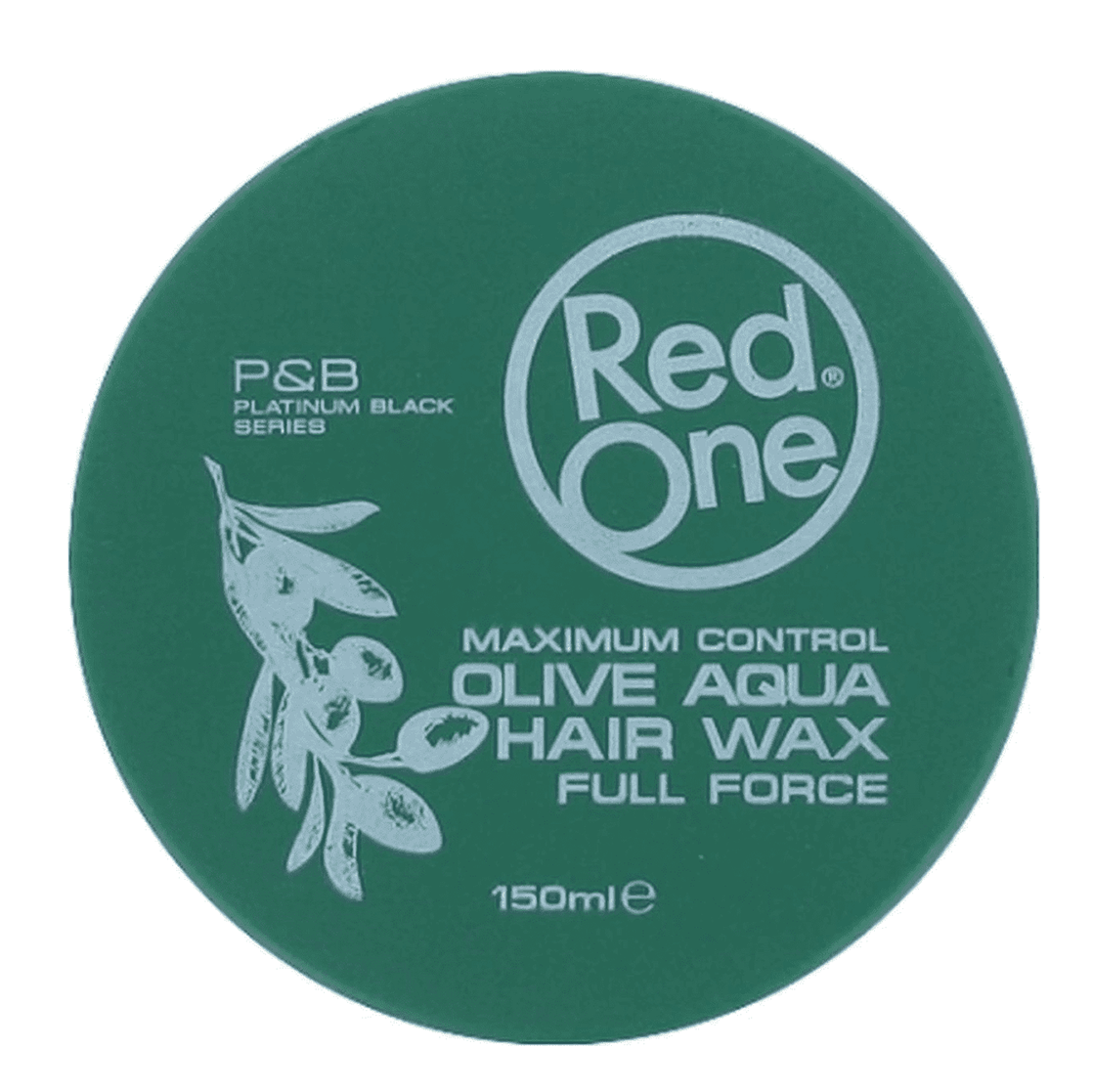 Rød en full kraft Oliven Aqua Wax 150 ml