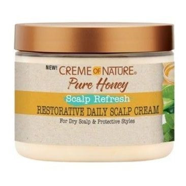 Creme of Nature Pure Honey Scalp Refresh Restorative Daily Scalp Cream 4,7oz 