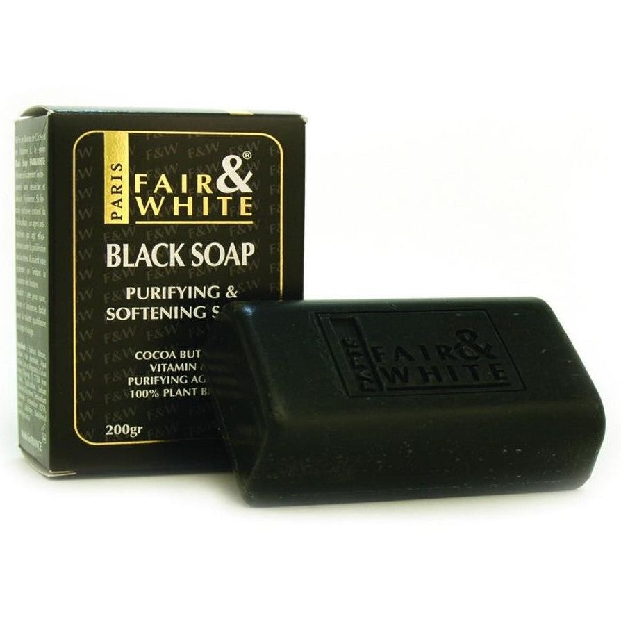 Fair & White Original Black Soap Anti-bakteriell 200g