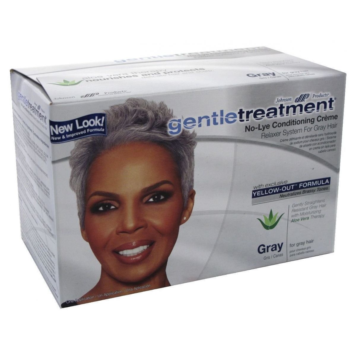 Gentle Treatment No-Lye Conditioning Relaxer Grå 