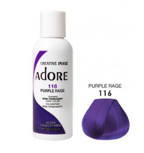 Adore Semi Permanent Hårfarge 116 Purple Rage 118ml 