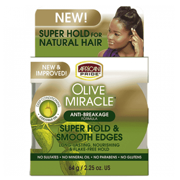 African Pride Olive Miracle Silkemyke Kanter 65 Gr 