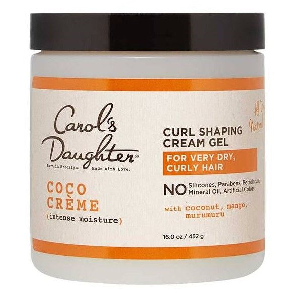 Carol's Daughter Coco Creme Curl Shaping Cream Gel med kokosnøttolje 16oz