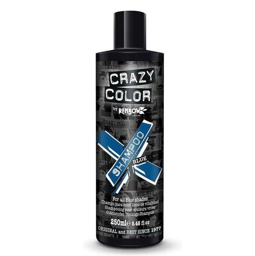 Crazy Color Shampoo Blå 250ml 