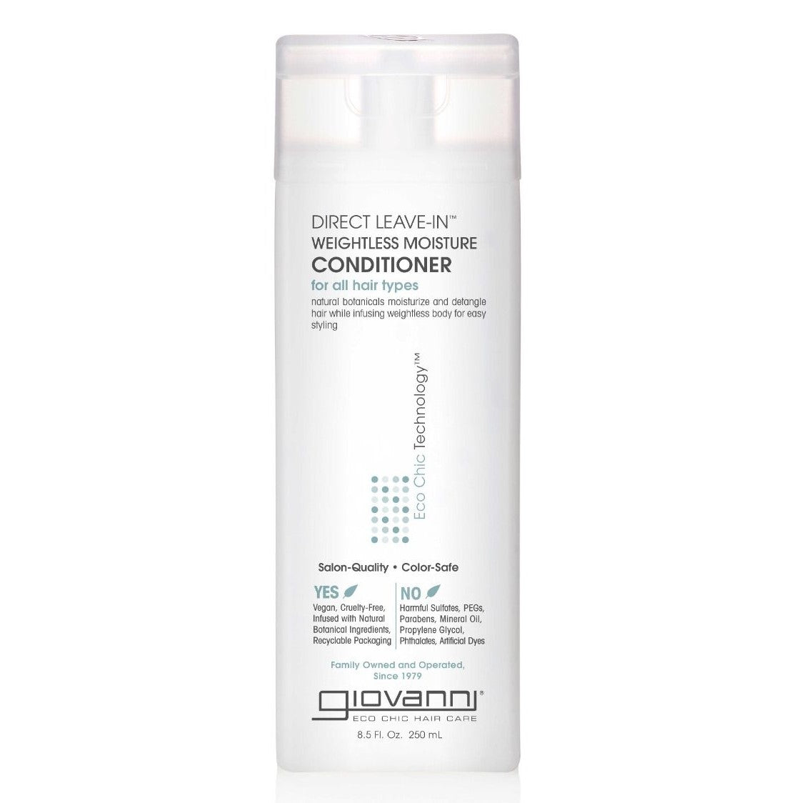 Giovanni Direct Leave-In Weightless Moisture Conditioner 8,5 oz / 250 ml 