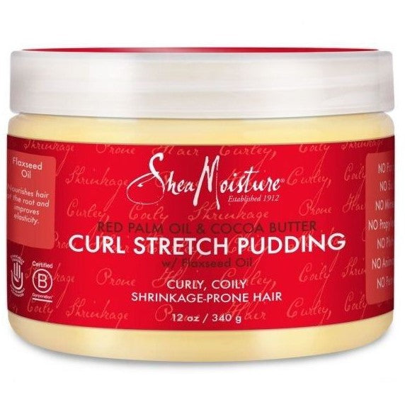 Shea Moisture Red Palm Oil & Cocoa Butter Elongating Pudding 340GR 