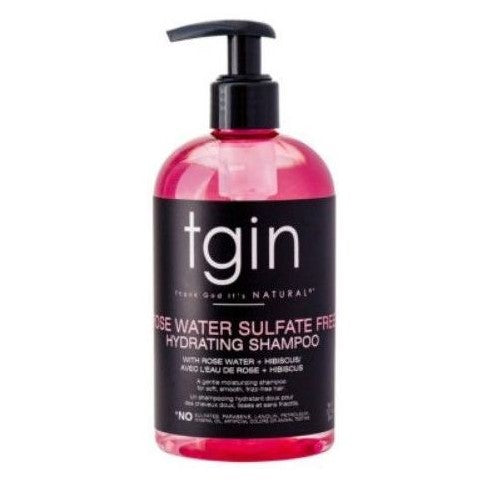 Tgin Rose Water Sulfate Free Hydrating Shampoo 13 Oz